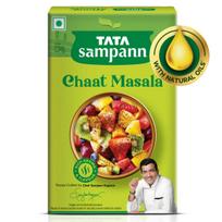 Tata Sampann Chaat Masala with Natural Oils, 100g, Chat Masala Powder, Crafted by Chef Sanjeev Kapoor, With Chef’s Exclusive Tip, Rich Aroma & Flav