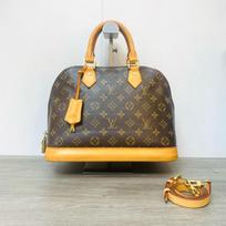 [Pre-Owned] Louis Vuitton Alma PM 'Brown Damier Ebene Canvas' - Excellent #OA2BCD ONE SIZE