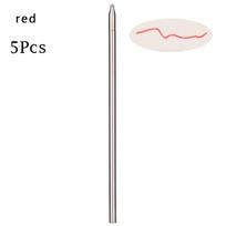 Replacement Learning Accessories Black Blue Red Medium Nib Core Replace Refill Diamond Pen Refills raudona
