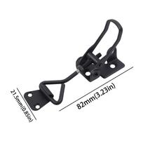 Handle Lock Metal Toggle Clamp Cabinet Box Hasp Clamps Quick Release Pull Clamp  Furniture juoda