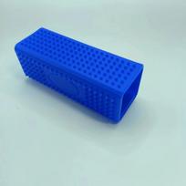 High Quality Luxury Simple Silicone Pet Hair Remover Brush Roller Hollow Cleaner for Cat Hair Removal Sofas Pet Grooming (Blue,12x4.5x4.5 cm) mėlyna