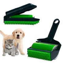 Hot Selling Reusable Pet Hair Remover Cleaning Hair Sticky Roller Washable Lint Remover Clothes Dust Cleaner Roller žalia