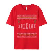 Merry Chessmas Xmas Ugly Christmas Chess TShirts On Sale Unisex TShirts Group Tops Tees Cotton O Neck Tops Tees Short Sleeve S