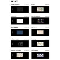 Godox AK-S03 Slide Set Transparencies for Godox AK-R21 Camera Flash Projector, Pack of 10pcs