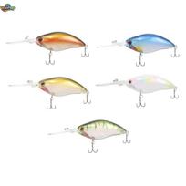 17g Floating Long Bill Deep Dive Crankbait Hard Lure with Built-in Rattle, Wobbler Bait for Freshwater Bass Fishing (as the picture,17g)