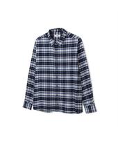 Notig 100% Cotton Brushed Medium Check Shirt Blue_Okw2Shcl208B1 Blue/095