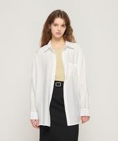 Cargo Bros For Woman Loose Fit Easy Long Shirt (White) Free