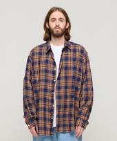 Cargo Bros Forming Over Check Shirt (Yellow) Free