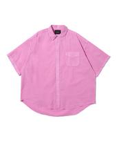 Cargo Bros Cb Pigment Short Sleeve Shirt (Pink) Free