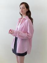 Kinder Baby Basic Loose Logo Shirts - Pink Pink/Free