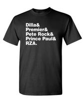 DJ NAMES - Unisex Cotton T-Shirt Tee Shirt XL