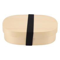 Wooden Food Container Removable Divider Picnic Box Portable Lunch Box  For Office šviesiai geltonos spalvos