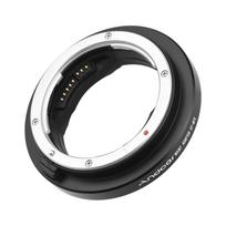 „Andoer EF-GFX“ fotoaparato objektyvo adapterio žiedo automatinio fokusavimo pakeitimas „Canon“ EF-mount objektyvui į „FujiFilm“ juoda