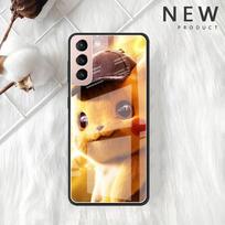Pokemon Glass Case For Samsung Galaxy S22 S20 FE S21 Plus Phone Cover S10 5G S9 Note 20 Ultra 10 Lite Shell Samsung S22 5G