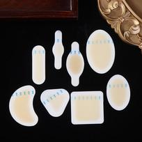 24Pcs Blister Plasters Invisible Hydrocolloid Gel Blister Bandages Blister Cushion Pad For Heel Foot Toe And Guard Skin