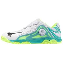 Mizuno Wave Medal Boa Patogūs Universalūs Neslystantys Patvarūs Žemi Treniruočių Batai Vyriški Sportbačiai Balti Žali 81GA201202 40.5 blue