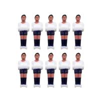 10Pcs Foosball Replacement Players Small Foosball Table Soccer Figures Foosball Players Toy Football Table Accessories balta