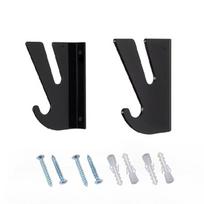 Skateboard Wall Mount Storage Rack with Hooks Minimalists Skateboard Organizer 1 juoda