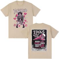 Singer Yungblud IDOLS World Tour 2026 T-shirts Fan Gifts Men's Casual Clothing Short Sleeves T-shirt Cotton Casual T Shirt Tops M