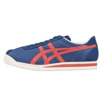 Onitsuka Tiger Women's Corsair Blue Red Low-top Retro Sneakers 1183A352-401 37.5