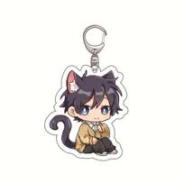 Anime Horimiya Peripherals Hori Kyoko Miyamura Izumi Creative School Life Acrylic Pendant Keychain Double Sided Keyring Campus 5.5CM