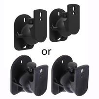 Satellite Speaker Wall Mount Surround Sound Bracket Satellite Bookshelf Box Long Arm Easy to Install 180 Degree Rotation 1 juoda