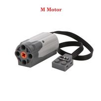 Techniniai MOC Power Functions Servo Dalys Traukinukas Keturratis M Variklis 8883 Modifikuotas IR Nuotolinio Valdymo Pultelis Power Group Rinkiniai Ličio Baterijų Dėžutė 9686