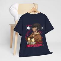 Berserk Tshirt Unisexga Strip Guts Berserker Armour Anime Black Shirt All Size M