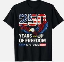 Flag Vintage 250 Years American 1776 2026 250th Usa Birthday Gift Tshirt S