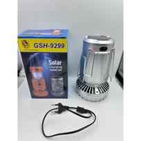Portable Solar Rechargeable Camping Fan Lantern