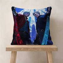 Vergil D-Devil May C-Cry Office Cushion Pillowcase Car Cushion Cover45X45CM Lumbar Pillowcase Sofa Pillowcover 30x30cm