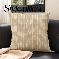 Luxury Gold Brown Texture Digital Printing Pillowcase,sofa Living Room Style Cushion Cover, Bedroom Bedside Elegant Pillow Cover 40x40cm