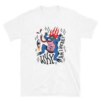 Frog Hypno Trippy Mythical Nightmare T-Shirt XS