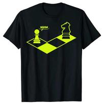Fun Retro Chess Gift Chess Player TShirt Summer Style Printed Streetwear ShortSleeve TShirt Birthday Gift For Unisex Y2k Top S