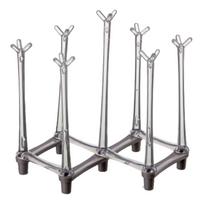 Adjustable Spacing Cup Drying Rack Non-Slip Bottom Bottle Drainer Stand  Countertop Storage pilka