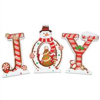 3 Christmas Snowboard Decorations, Home Decors, Holiday Party Tabletop Decorations One Size