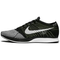 Nike Flyknit Racer Juoda Balta Volt 526628-011 45.5 juoda