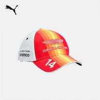 Puma Aston Martin F1 Fernando Alonso Replica Baseball Cap One Size balta