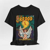 The Brood TShirt Vintage Horror Movie Graphic Tee Summer Unisexs And Unisexs Loose And Breathable TShirt Top S