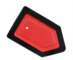 High Quality Reusable Lint and Pet Hair Remover Tool Comb Chom for Dogs Cats Portable Hair Removal Grooming Cleaner (Red,110*69mm) raudona