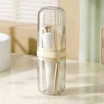 JEKO&JEKO Travel Toothbrush & Mouthwash Cup Set