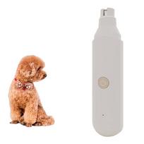 LED Light Model Pet Foot Shaver with Soft and Low Noise for Dog and Cat (Black,145X30X24mm) juoda