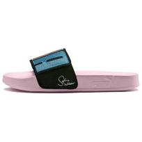 PUMA Sophia Webster X Leadcat Slide Parfait Pink Black Womens 363837-01 37 juoda