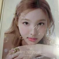 Nayeon's unopened photobook,  Yes, I am Nayeon.