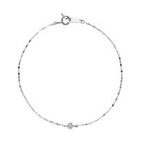 Vendome Aoyama Platinum Bracelet with 1 Diamond APVB3072LSDI [Official]