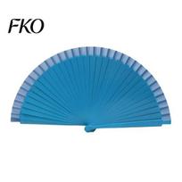 Decorative Folding Fan Wooden Solid Color Chinese Japanese Style Hand Elegant Portable Wedding Dance Party Handheld Easy Open