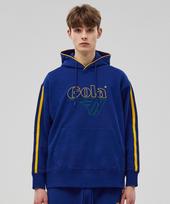 Golla Track Logo Sweat Hoodie [Deep Blue] Deep Blue/M