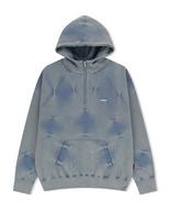 Yes Ic Sn Painted Hoodie Smoky Blue Smoky Blue/S