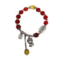 Blessing Accessories Red Beads Bracelet Buddha Women's Wrist Jewelry New Year Bangle  Women