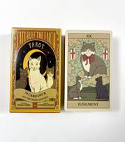 Cats Rule Earth taro kortos A 78 Oracle English Visions Divination Edition Deck Borad Žaidimai